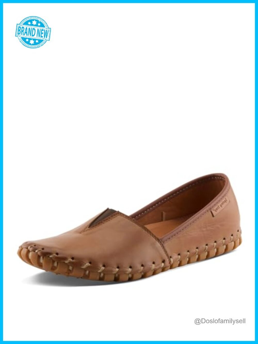 Easy Slip-On Suede Leather Loafers with Removable Insole